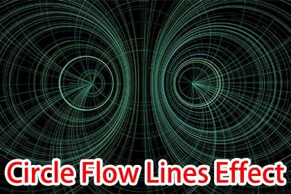 Circle Flow Lines Effect By maything