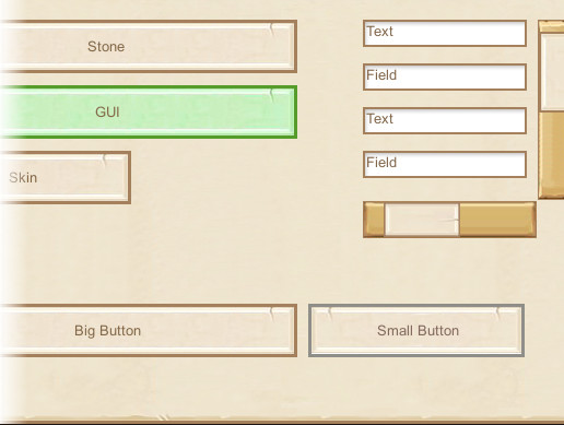 Stone Gui Stone GUI Skin | 2D GUI | Unity Asset Store