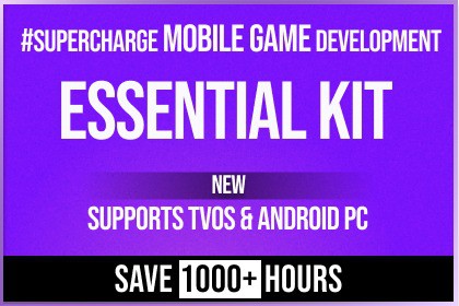 Essential Kit V3 - IAP, Leaderboards, Cloud Save, Notifications, Gallery & More