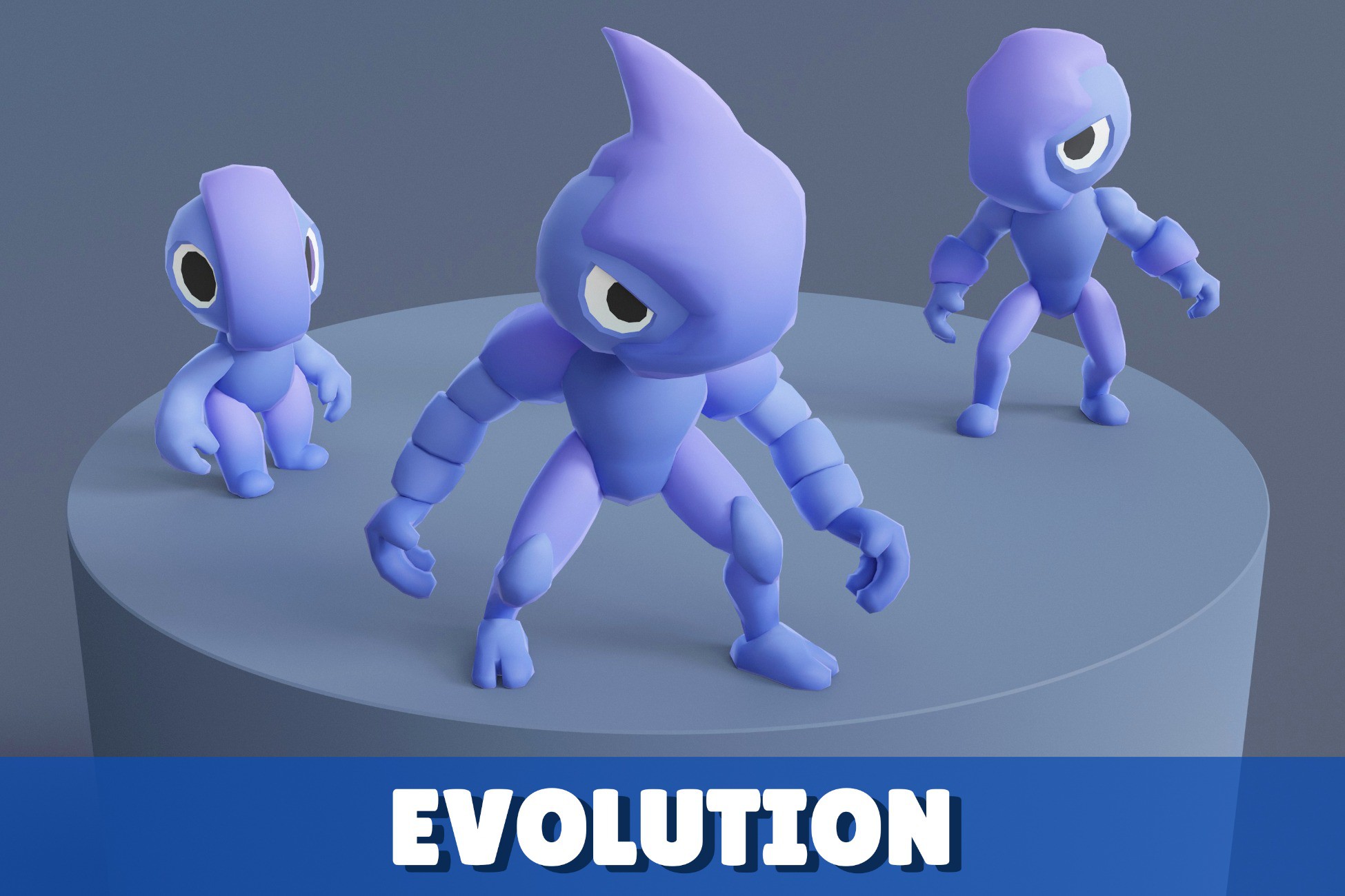 Cartoon Characters - Rowler Warriors | 3D Creatures | Unity Asset Store