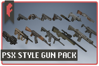 PSX Style Gun Pack
