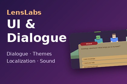 LensLabs UI & Dialogue