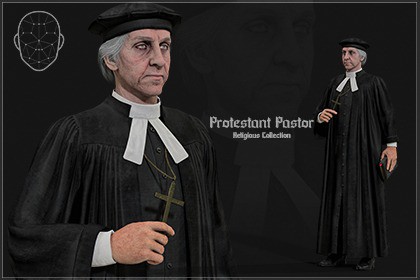 Protestant Pastor — Religious Collection