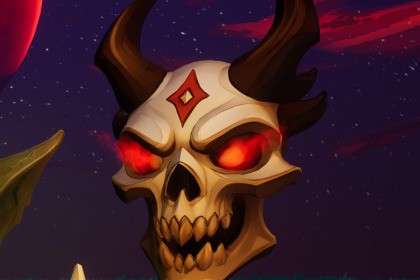 Stylized Skulls Pack – Lowpoly Fantasy Prop Pack