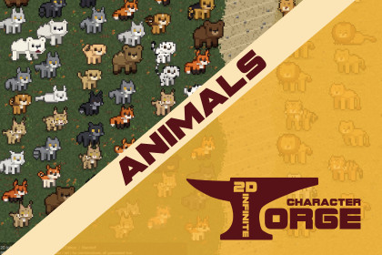 2D Infinite Character Forge - Animals