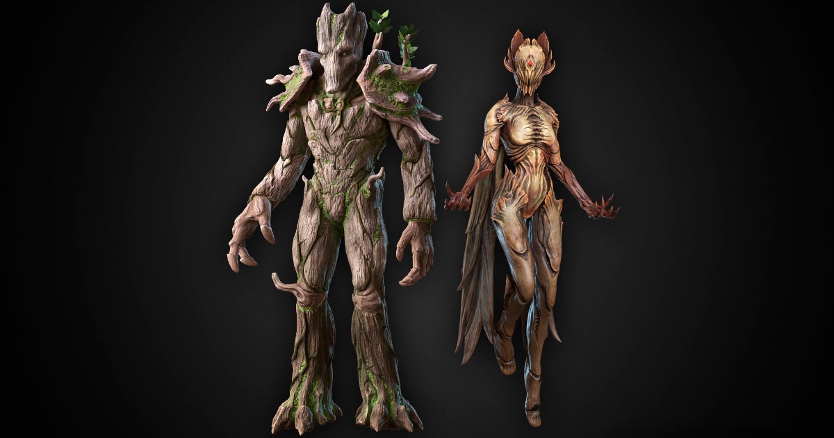 Nature Elementals | 3D Humanoids | Unity Asset Store