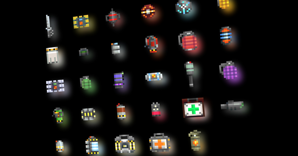 OMA Pixel - Grenade Weapons | 2D | Unity Asset Store