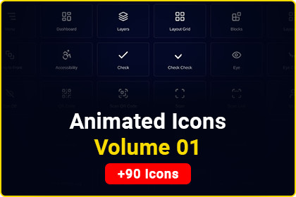 Animated Icons - Volume 01
