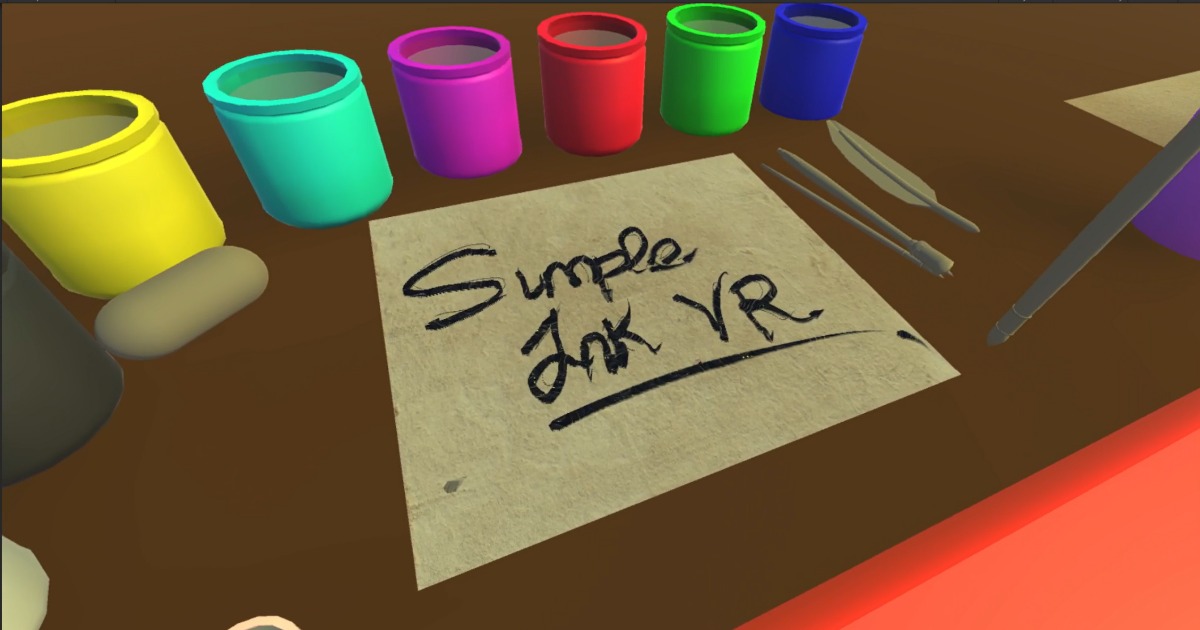 Simple Ink VR | 喷涂 | Unity Asset Store