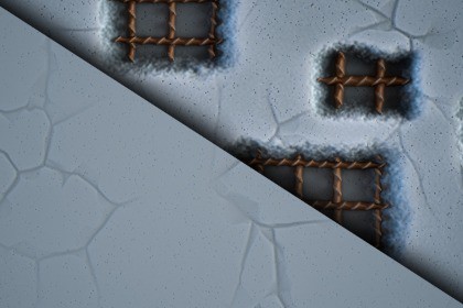Concrete Wall (Stylized) Texture & Material Vol. 05