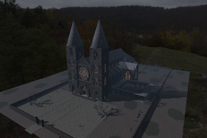 Cathedral of Thorns - Gothic Horror Cathedral (URP)