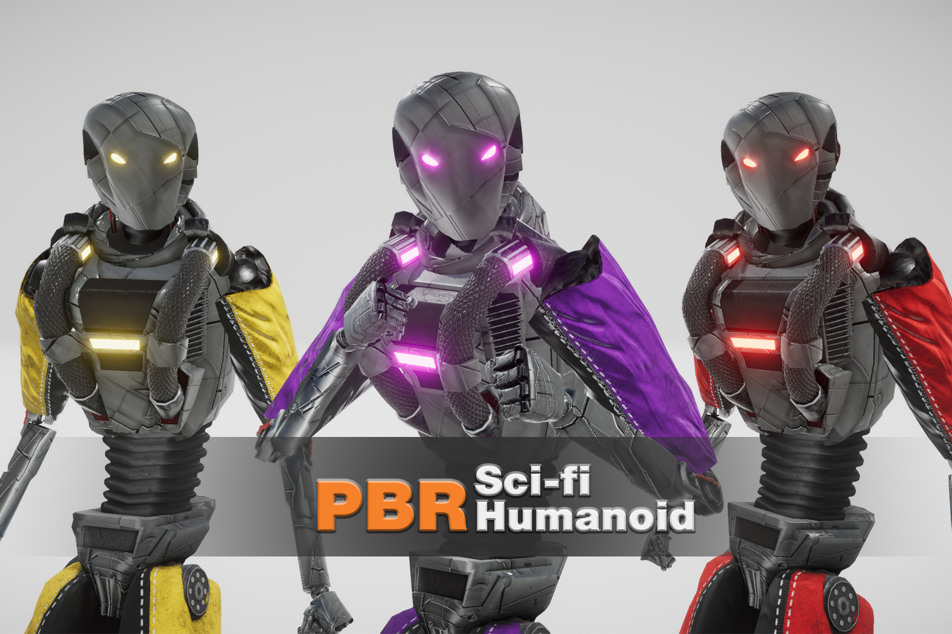 Sci fi Humanoid Robot | Characters | Unity Asset Store