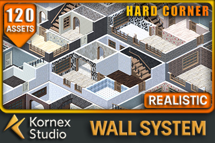 Kornex Interior: Wall System Pack 2