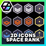 2D Icons - Space Rank