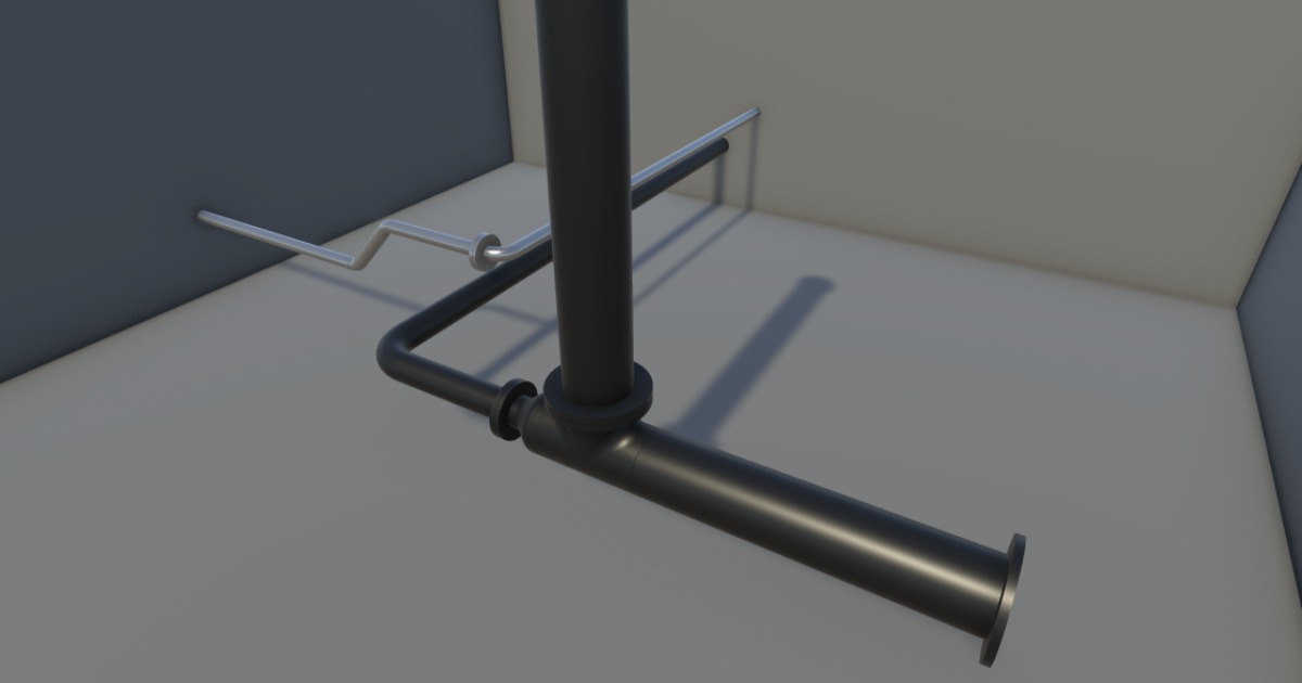 Industrial Metal Pipe Pack | 3D Industrial | Unity Asset Store