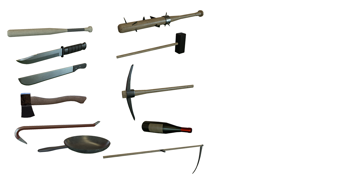 Melee weapons PBR | 3D 무기 | Unity Asset Store