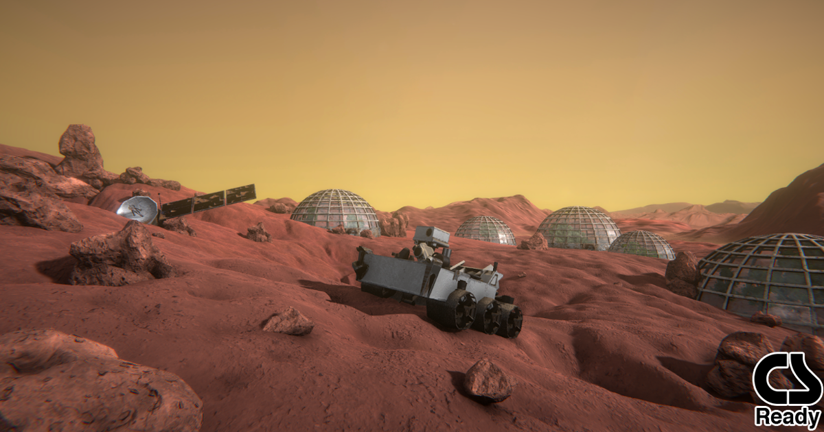 Moon / Mars Props | 3D Exterior | Unity Asset Store