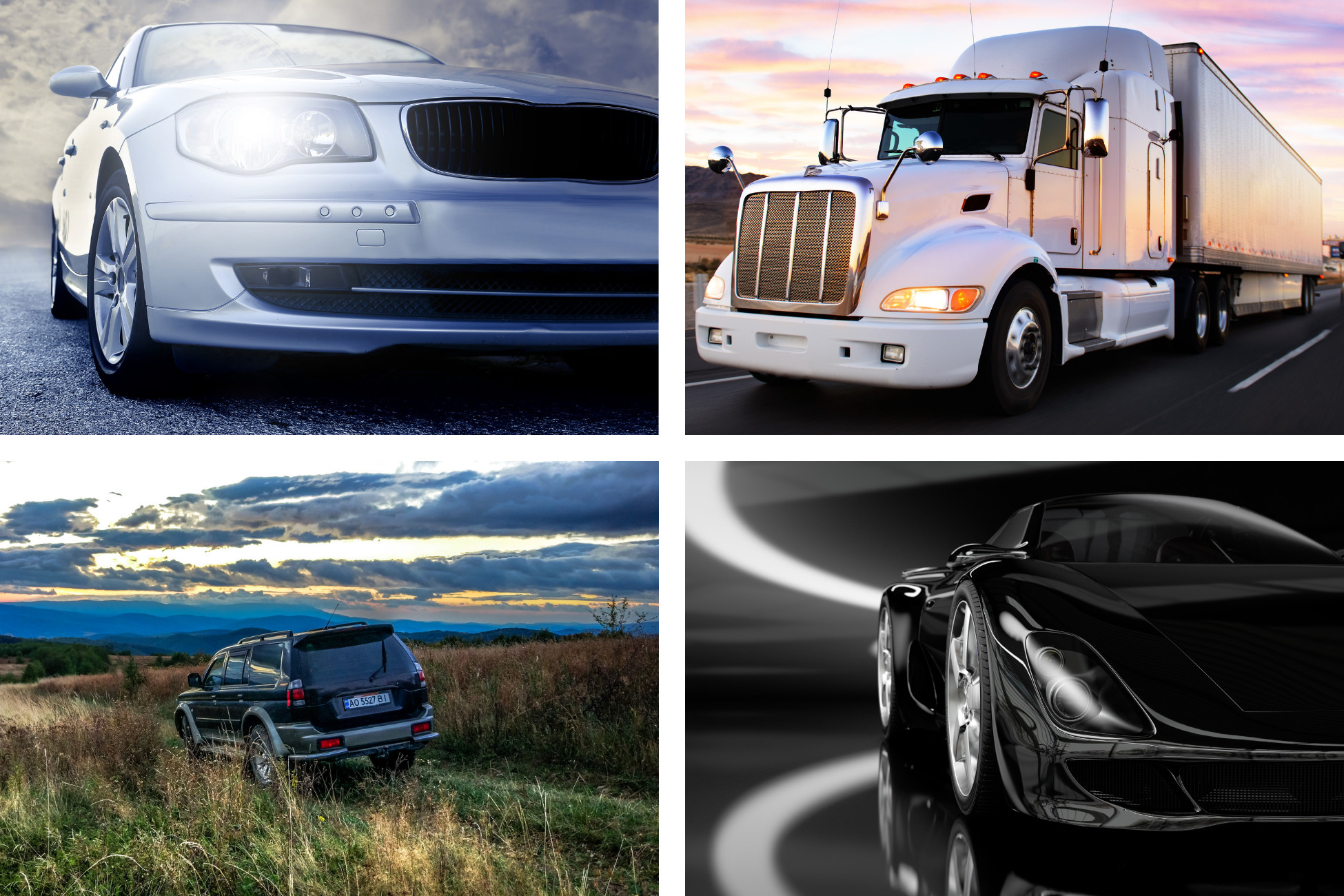 Real Recorded Car Sounds - Car Sounds - Truck Sounds - SUV Sounds