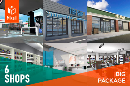6 Shops - Big package