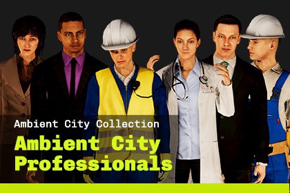 Ambient City Characters - Professionals