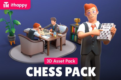 Chess Pack Free - Low Poly Asset