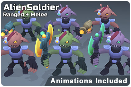 Stylized - AlienSoldier