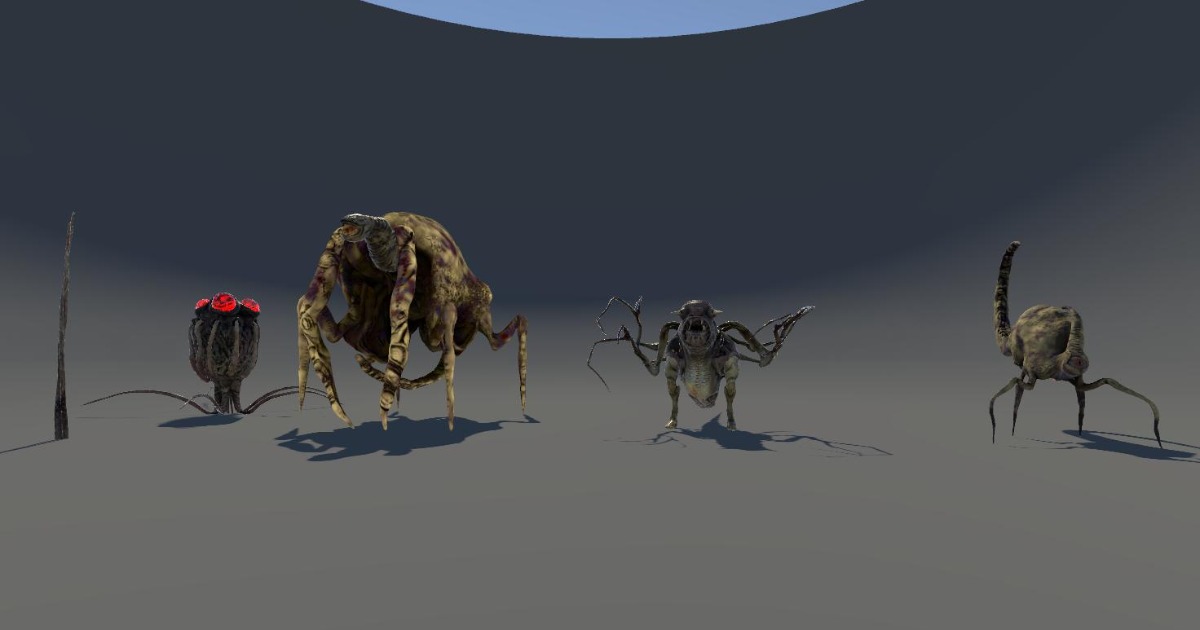 MonstersPack 5 | 3D Creatures | Unity Asset Store
