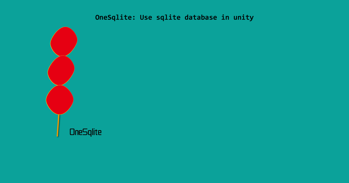 OneSqlite | Utilities Tools | Unity Asset Store