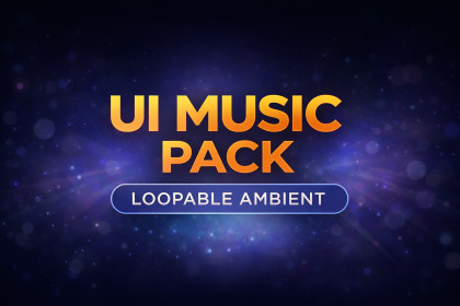 Menu & UI Ambient Music Pack – Clean Loopable Background Tracks (8 Files)
