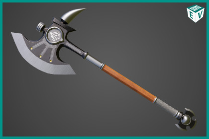 Battle Axe 11 URP HDRP Textures