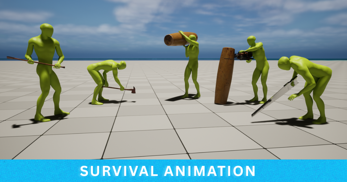 Survival Animation | 3D Animations | Unity Asset Store