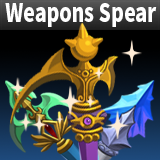 Fantasy Warrior Weapons Spear Set Pack