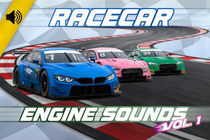 Racecar Engine Sounds - Vol. 1.