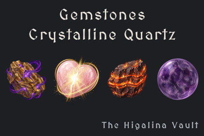 Gemstones - 40 Crystalline Quartz Icons [512x512 HD]