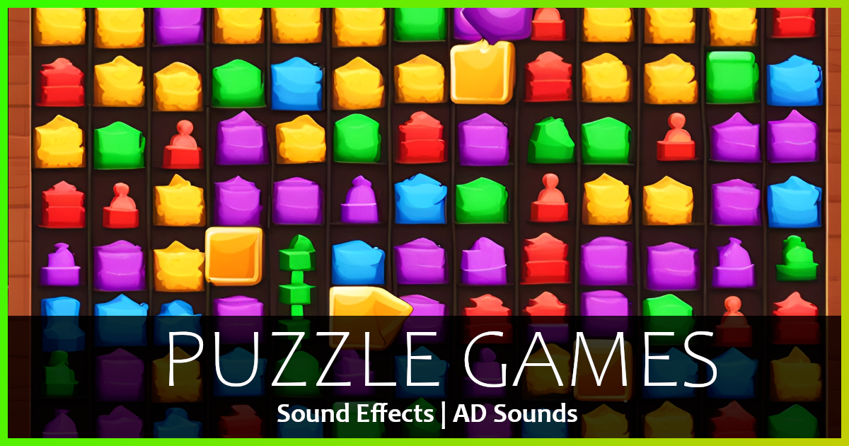Puzzle Games Sound Effects Audio Sound FX Unity Asset Store