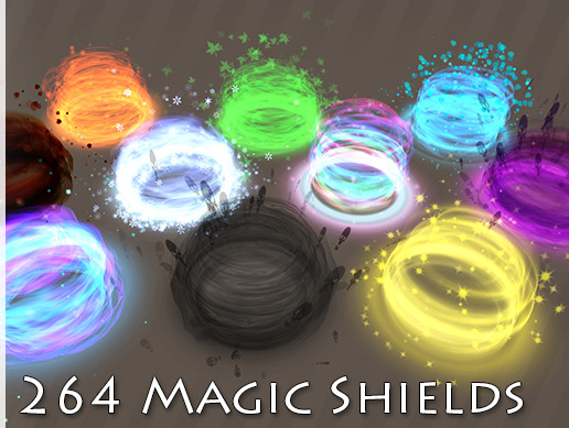 250+ Magic Shields FX | Spells | Unity Asset Store