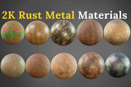 Rusty Metal Materials