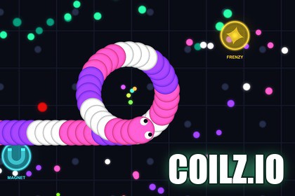 Coilz.io - Slither, Snake & Worm Arena Game