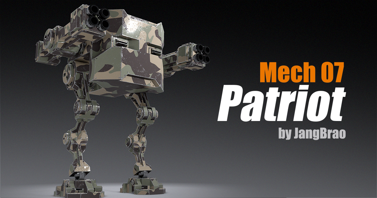 Mech 07 | 3D Robots | Unity Asset Store