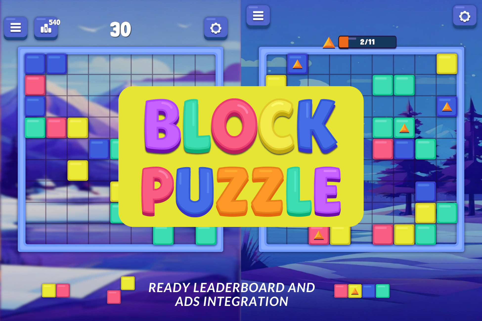 Block Puzzle Complete Project | Packs | Unity Asset Store