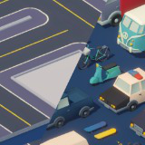 Roads & Cars Pack - Low Poly Assets