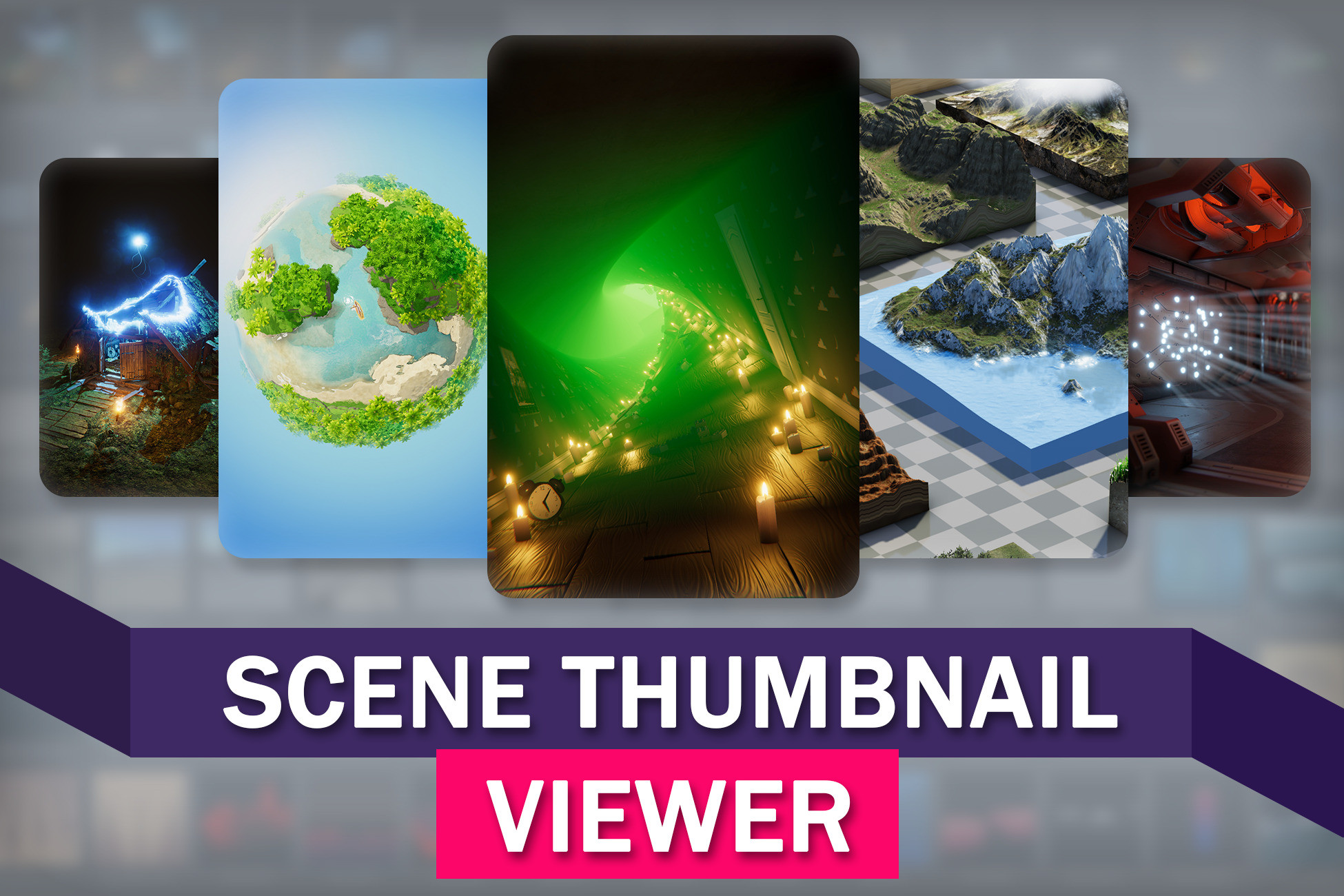 Unity Thumbnail Image Icon Scene Thumbnail Viewer | Utilities Tools | Unity Asset Store