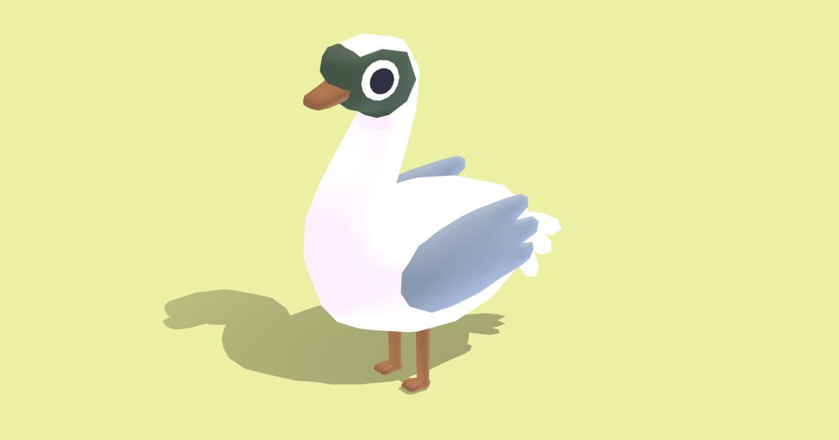Unity Swans Swan - Quirky Series | Characters | Unity Asset Store