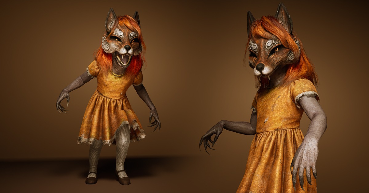 Fox Girl. | Characters | Unity Asset Store