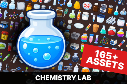 Chemistry Laboratory Science Research Biotechnology Icons Pack