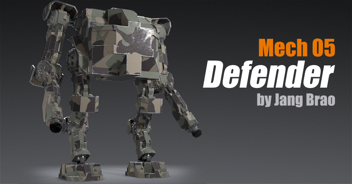 Mech 05 | 3D Robots | Unity Asset Store