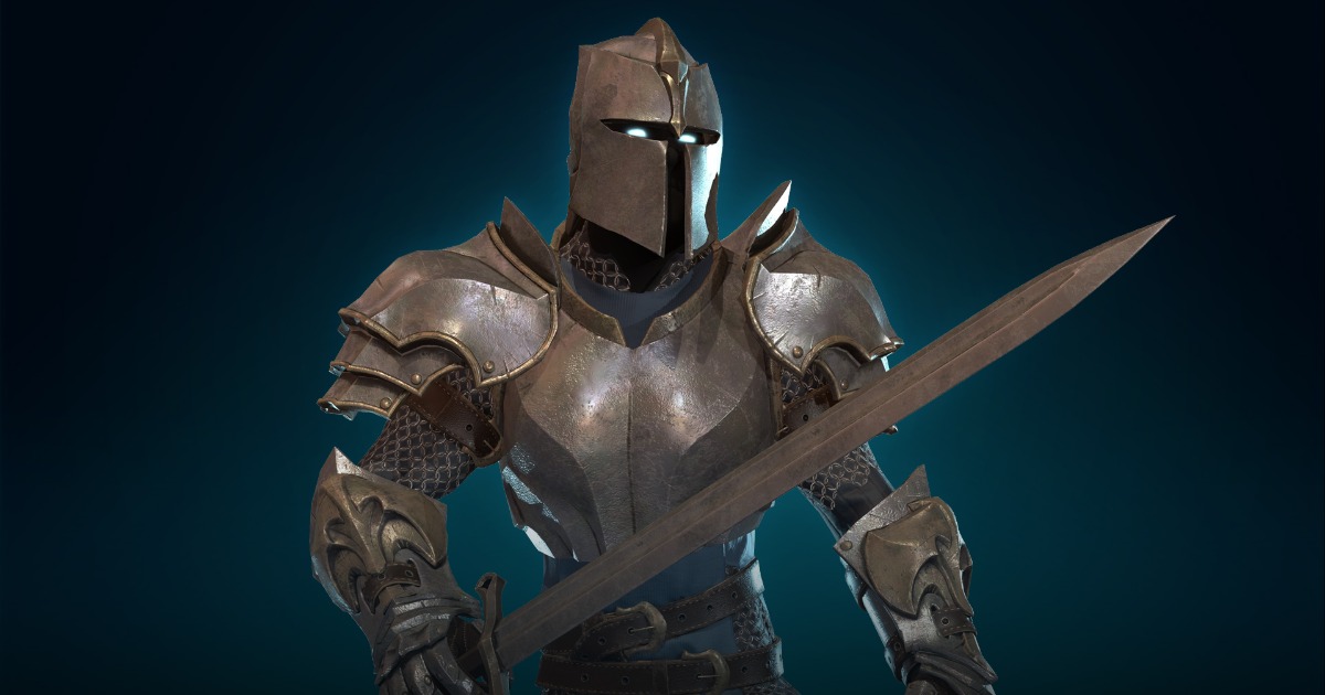 Unity 3d Knight Shadow Knight | 3D Characters | Unity Asset Store
