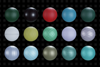 61 leather PBR materials V1