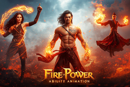 Fire Power Ability Animation Pack