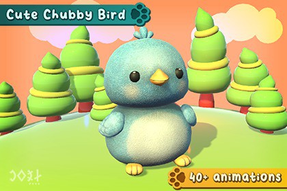 Cute Chubby Bird